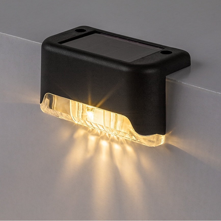 Rabalux - Lot de 4 appliques murales solaires LED avec capteur crépusculaire LED/0,06W/1,2V 300 mAh IP44
