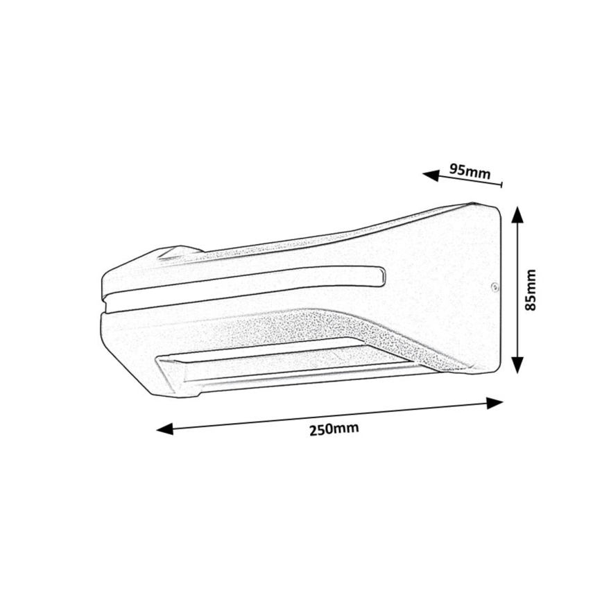 Rabalux - Applique a LED da esterno LED/20W/230V IP54