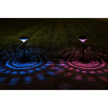 Rabalux - LED RGB Solarleuchte LED/0,1W/1,2V 600mAh IP44