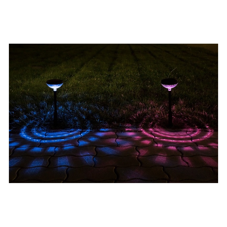 Rabalux - LED RGB Solarleuchte LED/0,1W/1,2V 600mAh IP44