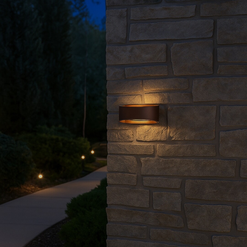 Rabalux - LED Außenwandleuchte LED/9W/230V IP54 braun