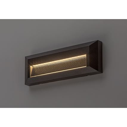 Rabalux - Applique murale extérieure LED/6W/230V IP65 noire