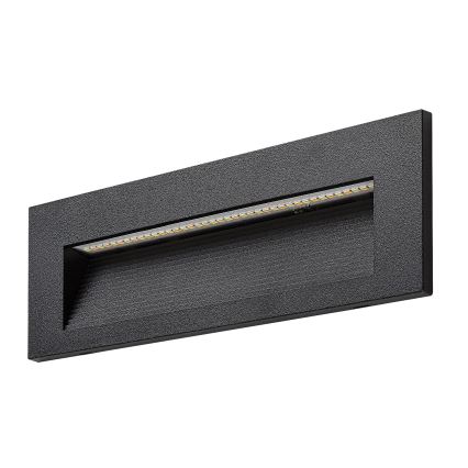 Rabalux - LED Außenwandleuchte LED/6W/230V IP65 schwarz