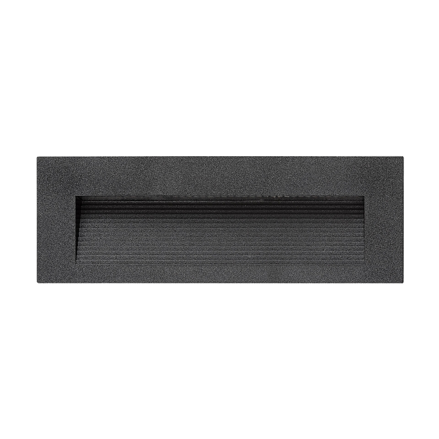 Rabalux - LED Außenwandleuchte LED/6W/230V IP65 schwarz