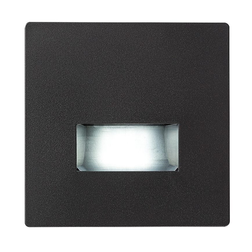 Rabalux - Lampada LED per scale LED/1W/230V 3000/4500/6500K nero