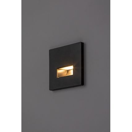 Rabalux - LED luminaire d'escalier LED/1W/230V 3000/4500/6500K noir