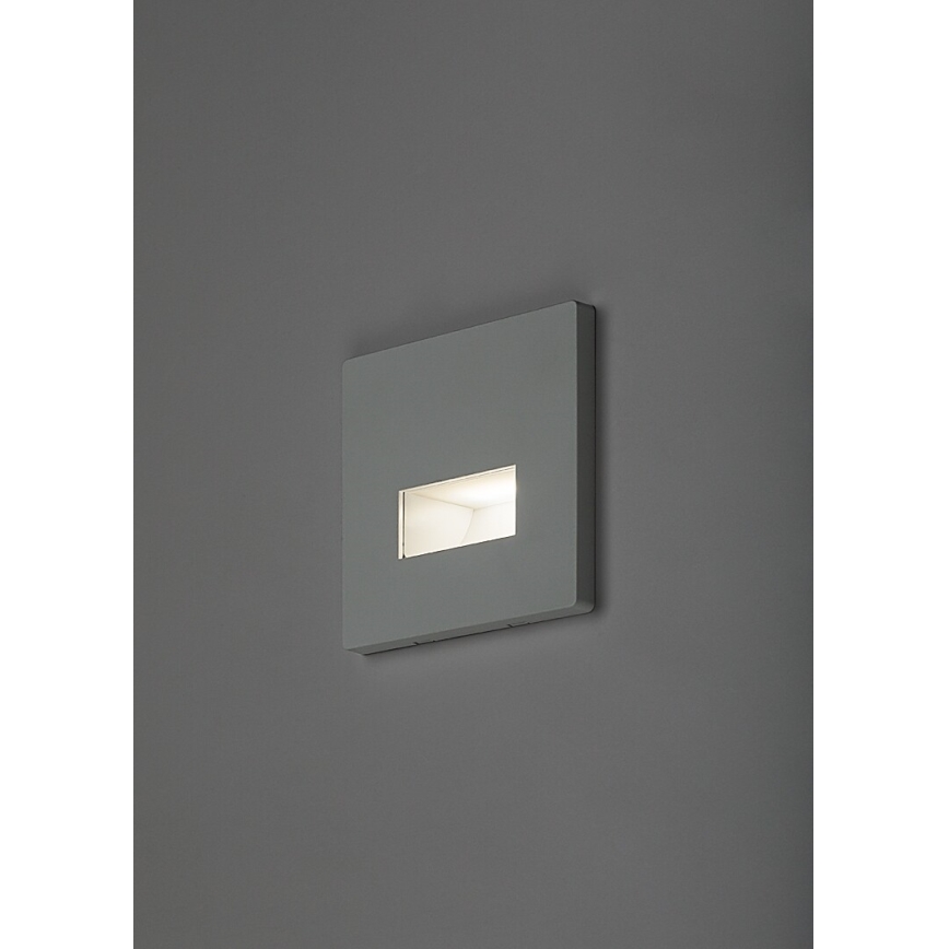 Rabalux - Lampada per scale a LED 1W/230V 3000/4500/6500K, bianco