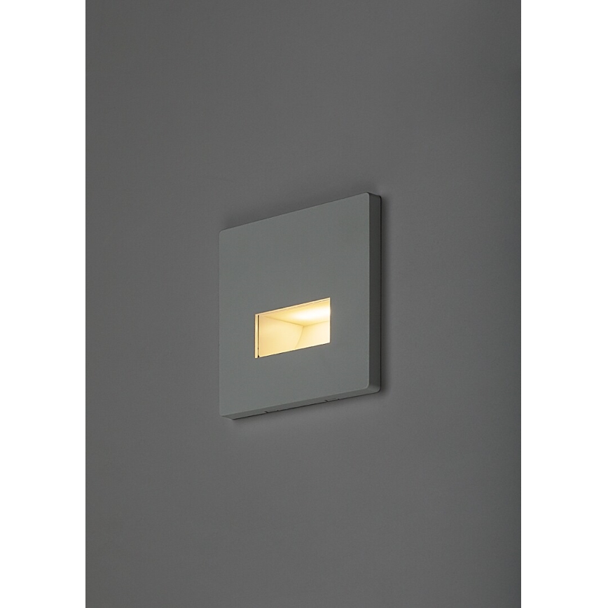 Rabalux - Luminaire LED d'escalier, 1 W, 230 V, 3000/4500/6500 K, blanc