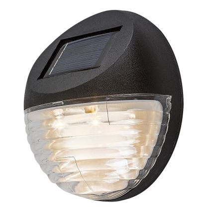 Rabalux - Set da 2 applique solari a LED LED/0,06W/1,2V 300 mAh IP44