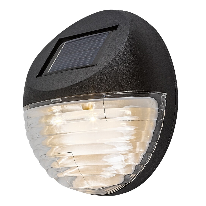 Rabalux - Set da 2 applique solari a LED LED/0,06W/1,2V 300 mAh IP44