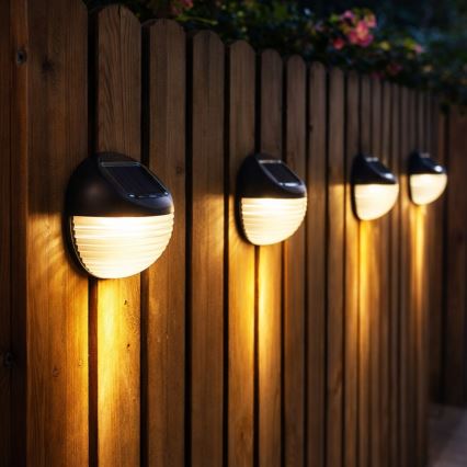 Rabalux - 2er-Set LED-Solar-Wandleuchte LED/0,06W/1,2V 300 mAh IP44