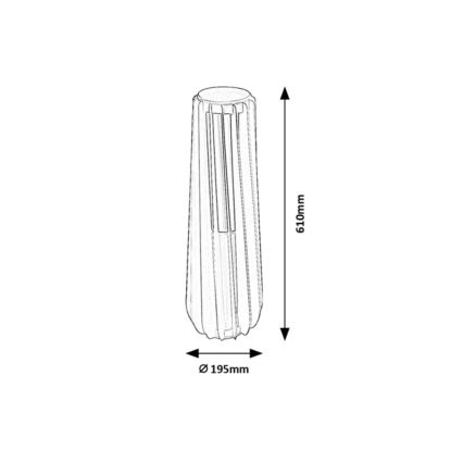 Rabalux - LED-Außenwandleuchte LED/12W/230V IP54