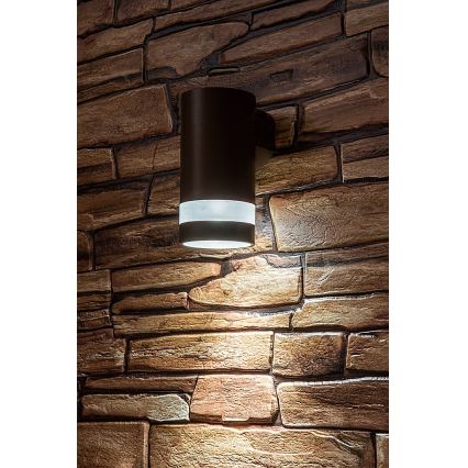 Rabalux - Applique da esterno LED, 9 W, 230 V, IP65, marrone