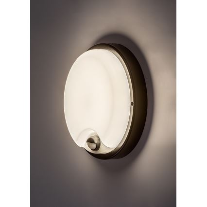 Rabalux - LED-Außenwandleuchte mit Sensor, LED/18W/230V, IP65, schwarz