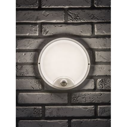 Rabalux - Applique da esterno LED con sensore LED/18W/230V IP65 bianca