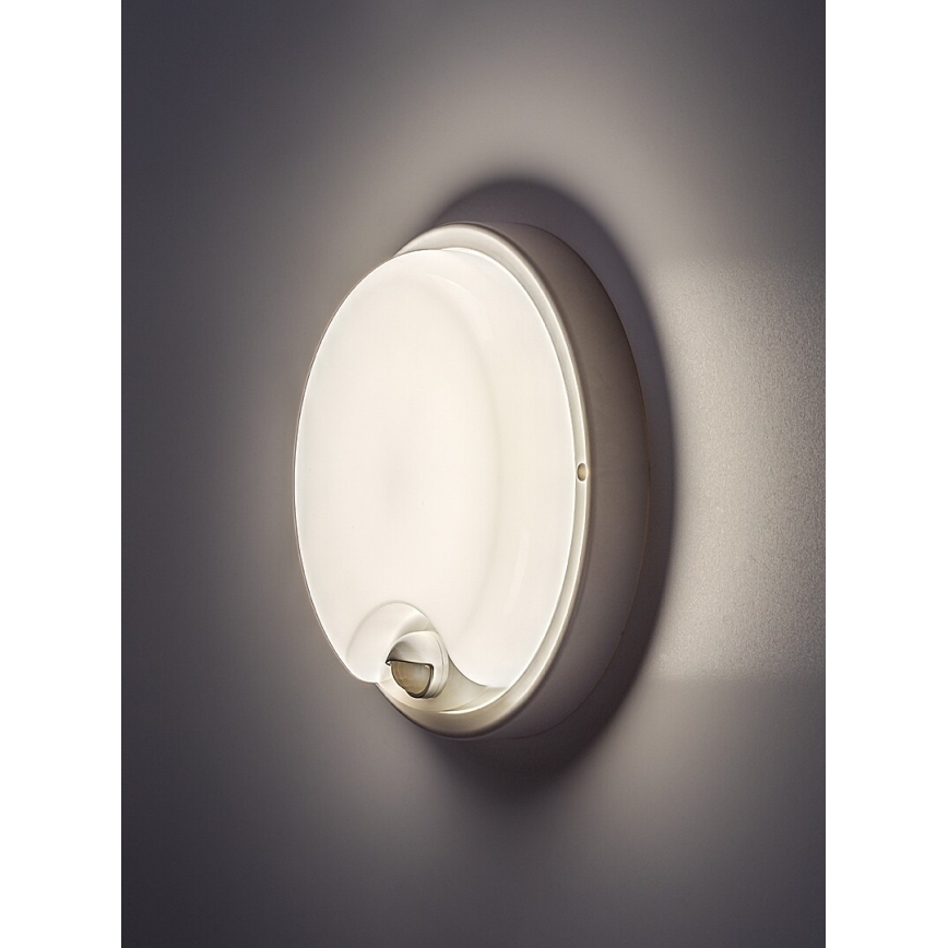 Rabalux - LED Außenwandleuchte mit Sensor LED/18W/230V IP65 weiß