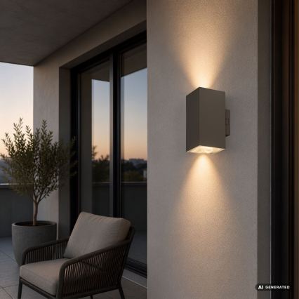 Rabalux - Applique LED da esterno LED/18W/230V 2700/4000/6500K IP65