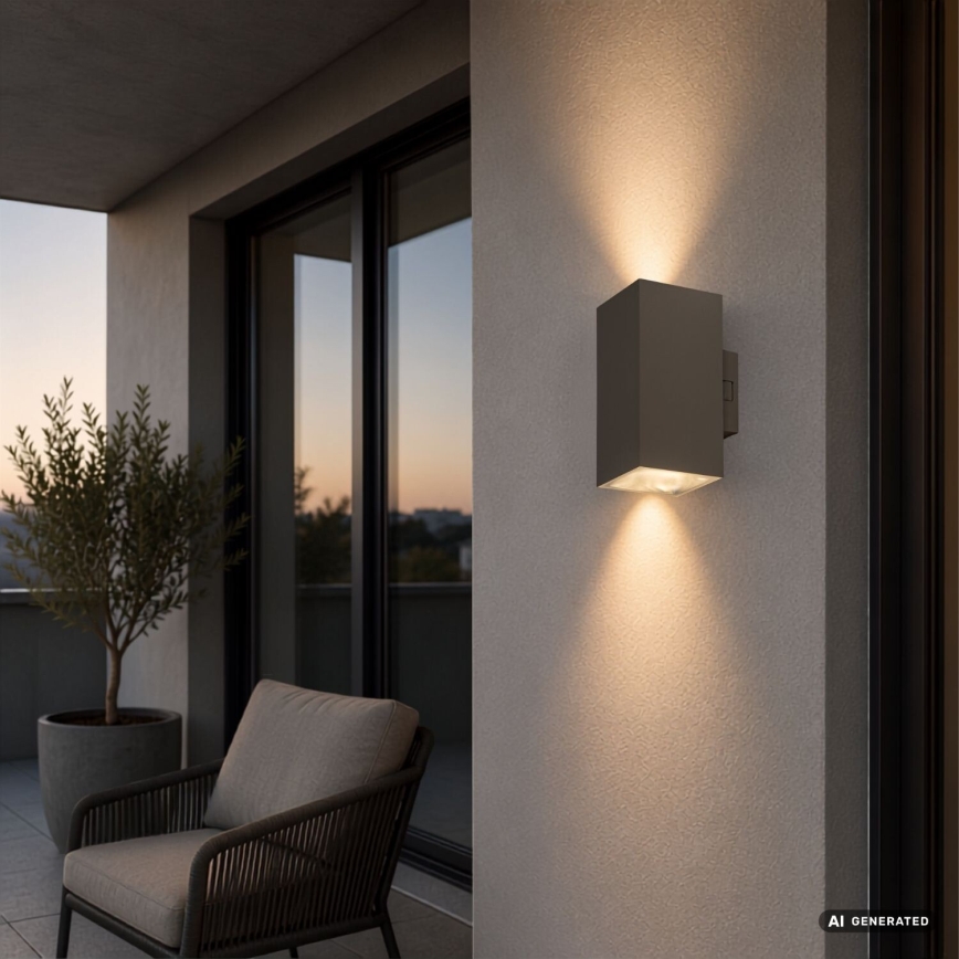 Rabalux - Applique LED da esterno LED/18W/230V 2700/4000/6500K IP65