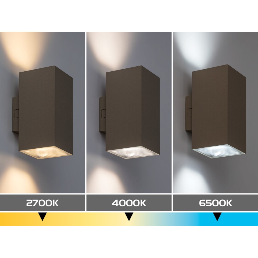 Rabalux - Applique LED da esterno LED/18W/230V 2700/4000/6500K IP65