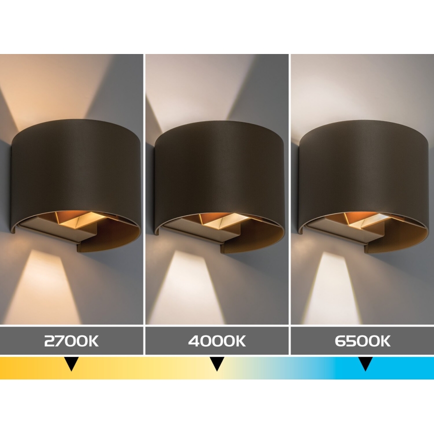 Rabalux - LED Applique da esterno LED/5W/230V 2700/4000/6500K IP54 beige
