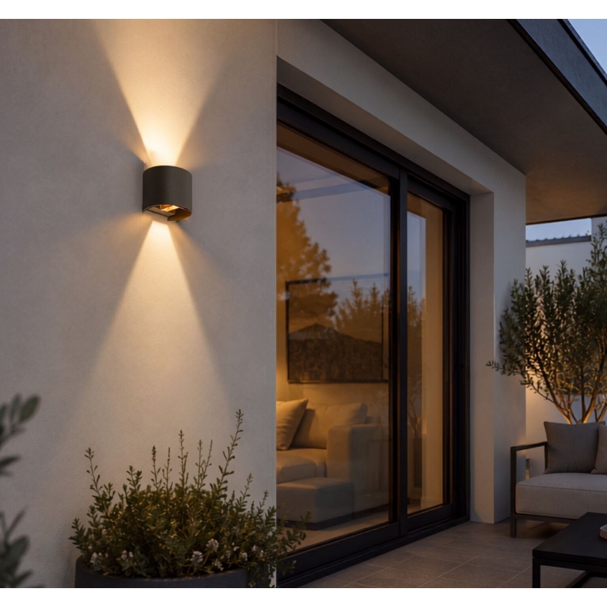 Rabalux - LED Applique murale d'extérieur LED/5W/230V 2700/4000/6500K IP54 beige