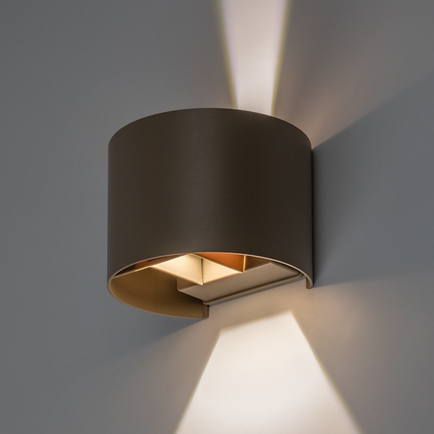 Rabalux - LED Außenwandleuchte LED/5W/230V 2700/4000/6500K IP54 beige