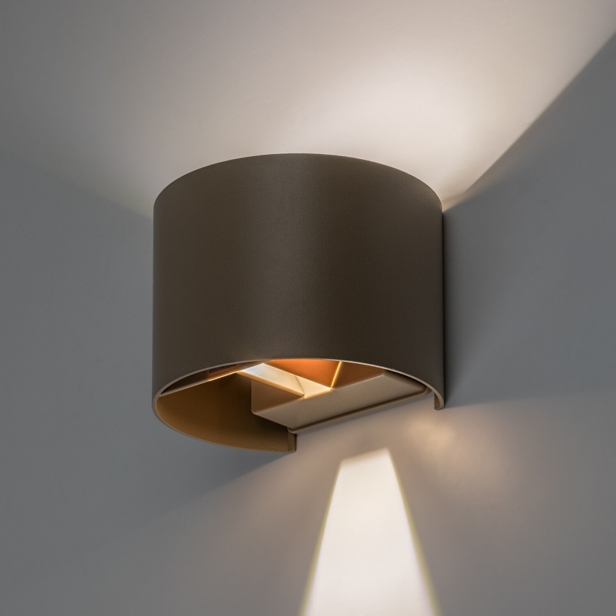 Rabalux - LED Außenwandleuchte LED/5W/230V 2700/4000/6500K IP54 beige