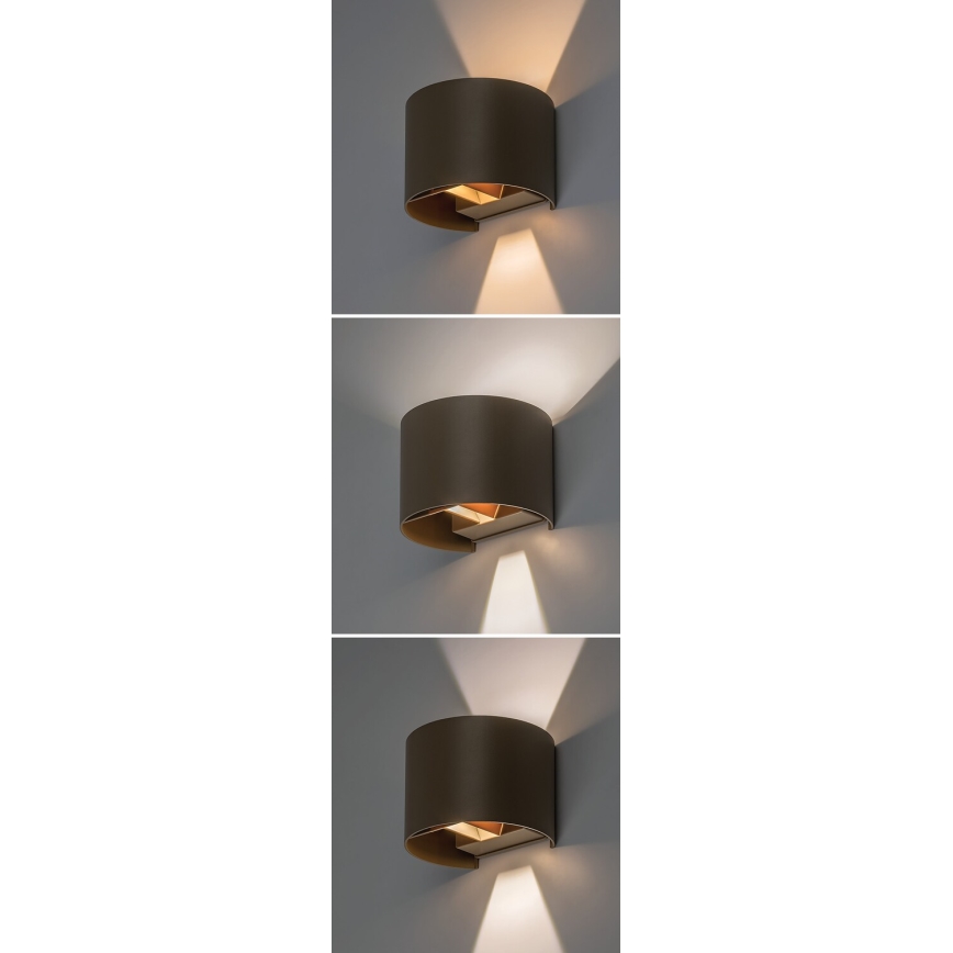 Rabalux - LED Außenwandleuchte LED/5W/230V 2700/4000/6500K IP54 beige