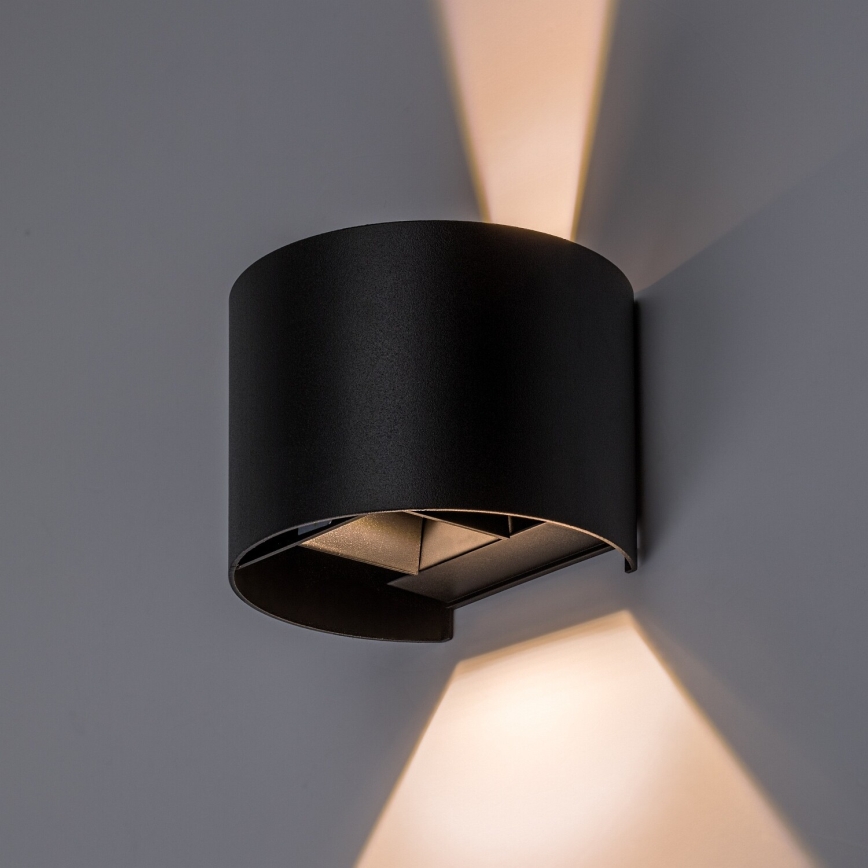 Rabalux - LED Außenwandleuchte LED/5W/230V 2700/4000/6500K IP54 schwarz
