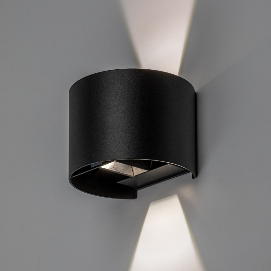 Rabalux - LED Außenwandleuchte LED/5W/230V 2700/4000/6500K IP54 schwarz
