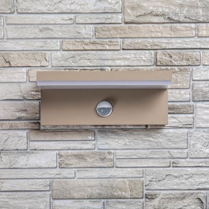 Rabalux - Lampada da parete per esterni a LED con sensore LED/9W/230V IP54 beige