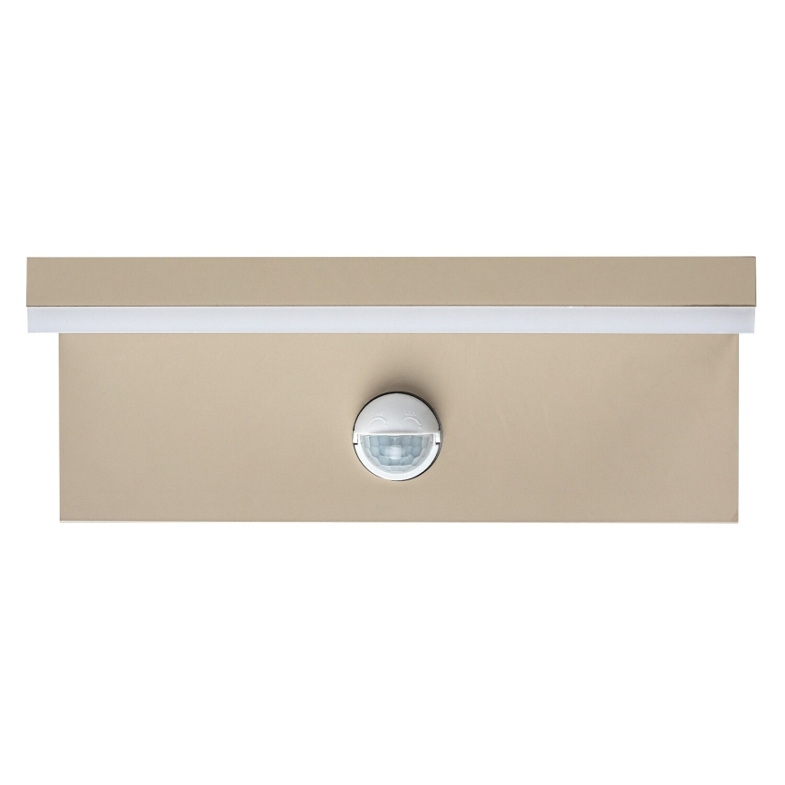 Rabalux - Lampada da parete per esterni a LED con sensore LED/9W/230V IP54 beige