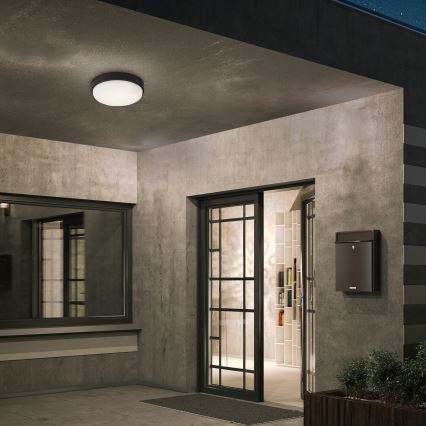 Rabalux - LED Außen-Deckenleuchte LED/14W/230V IP54 schwarz