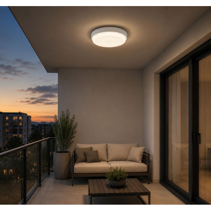 Rabalux - LED Plafoniera da esterno LED/14W/230V IP54 bianco