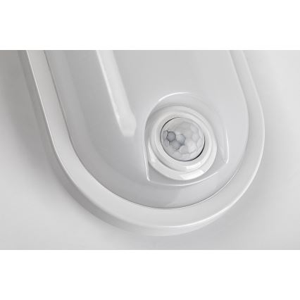 Rabalux - Plafoniera da esterno a LED con sensore LED/15W/230V IP65 bianca