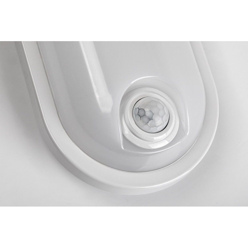 Rabalux - Plafoniera da esterno a LED con sensore LED/15W/230V IP65 bianca