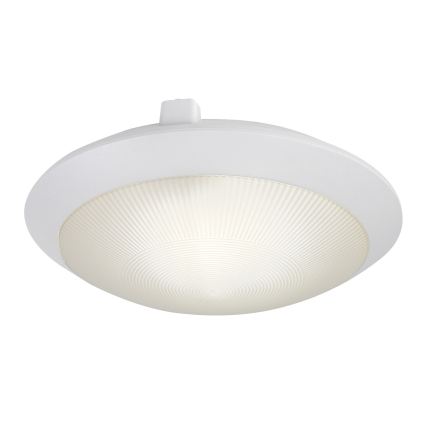 Rabalux - Außen-Deckenleuchte mit Bewegungsmelder 1xE27/9W/230V IP65 Ø 30 cm weiß