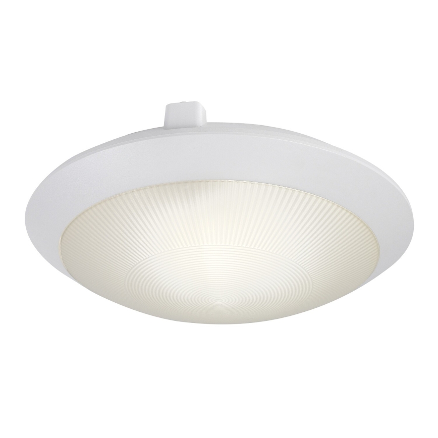 Rabalux - Außen-Deckenleuchte mit Bewegungsmelder 1xE27/9W/230V IP65 Ø 30 cm weiß