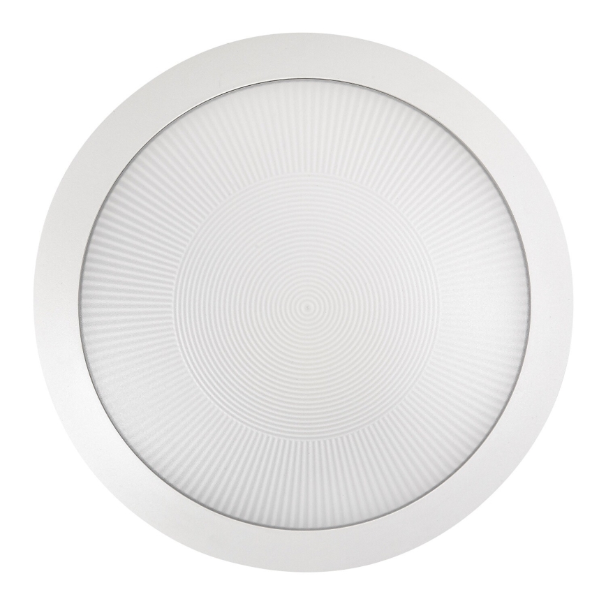 Rabalux - Außen-Deckenleuchte mit Bewegungsmelder 1xE27/9W/230V IP65 Ø 30 cm weiß