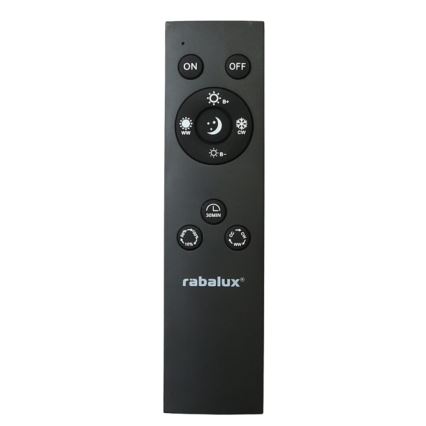 Rabalux-Plafonnier d'extérieur à intensité variable LED/15W/230V Wi-Fi Tuya IP44 + Télécommande
