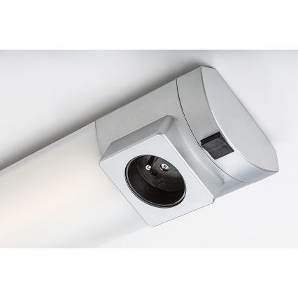 Rabalux - Réglette de cuisine avec prise LED/5W/230V 4000K 45 cm argent