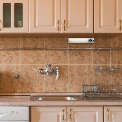 Rabalux - Réglette de cuisine avec prise LED/5W/230V 4000K 45 cm argent