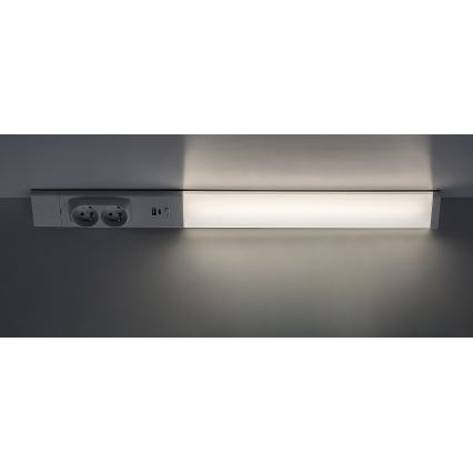 Rabalux - Lampada LED sottopensile con prese LED/18W/230V 4000K 60 cm bianco