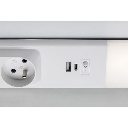 Rabalux - Lampada LED sottopensile con prese LED/18W/230V 4000K 60 cm bianco