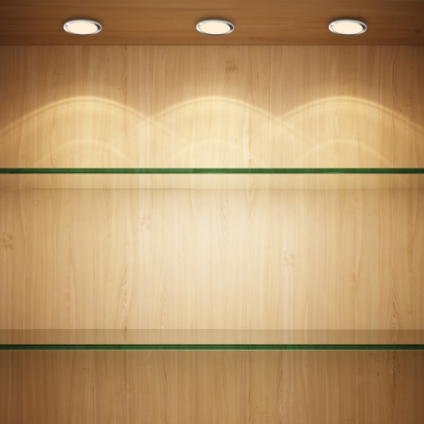 Rabalux - SET 3x Dimmbare LED-Schrankbeleuchtung 3xLED/1W/230V 4000K