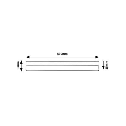 Rabalux - Réglette LED de cuisine LED/14W/230V 4000K 53 cm blanc