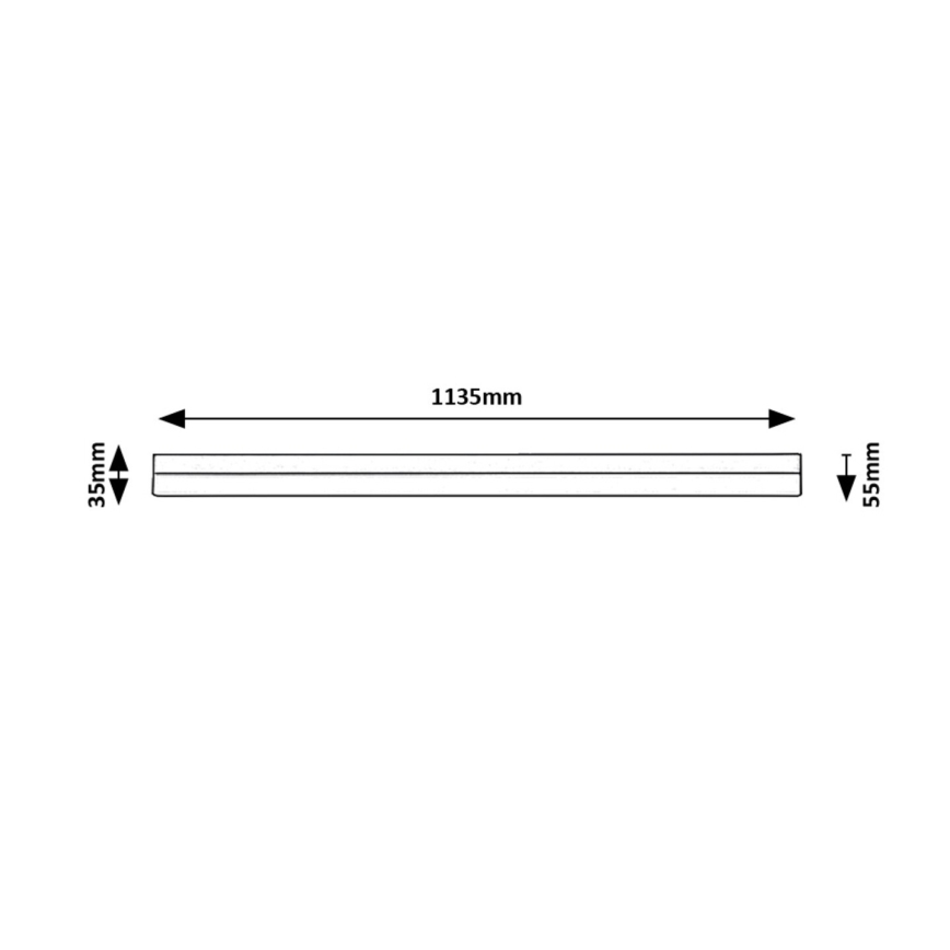 Rabalux - Réglette LED de cuisine LED/24W/230V 4000K 113 cm blanc