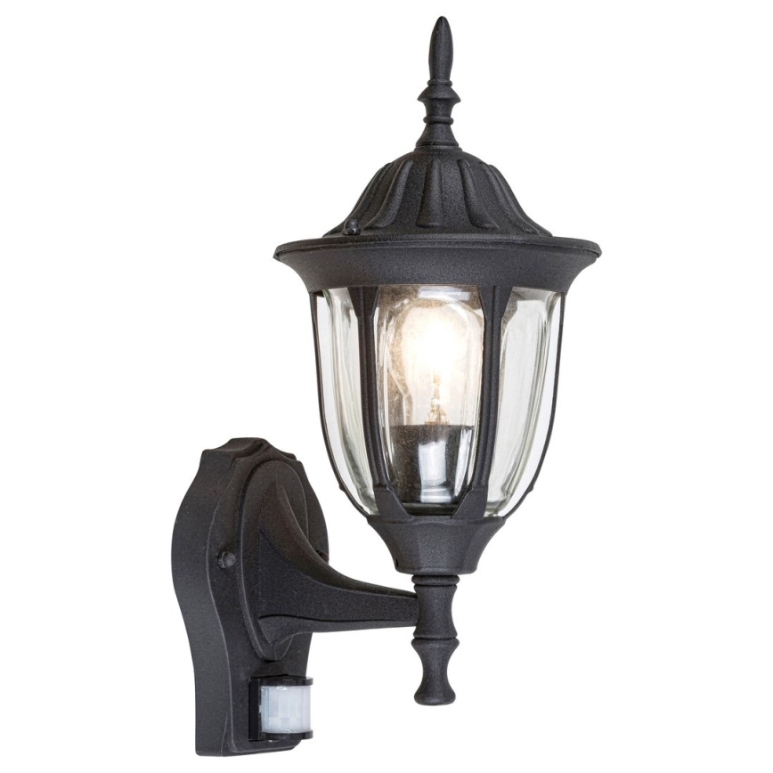 Rabalux - Applique da esterno con sensore 1xE27/60W/230V IP43 nero