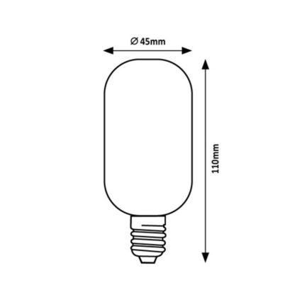 Rabalux - Lampadina LED T45 E27/4W/230V 4000K