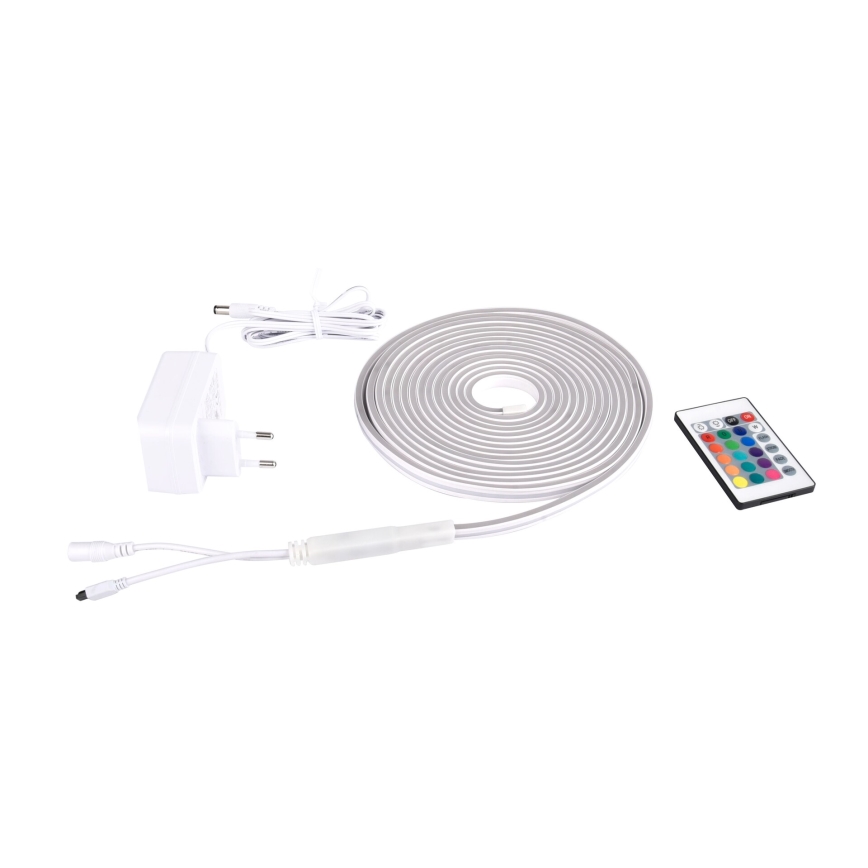 Rabalux - Ruban RGBW à intensité variable LED/21W/230V 5 m IP67 + télécommande